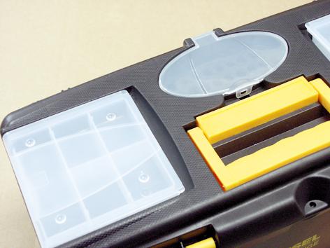Toolbox with small parts insert