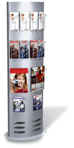 Information pillar on both sides, height x width x depth 1650 x 600 x 320 mm