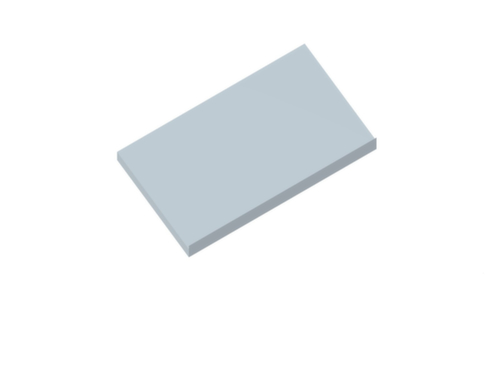 hofe Inclined shelf for boltless shelving, width x depth 1300 x 600 mm