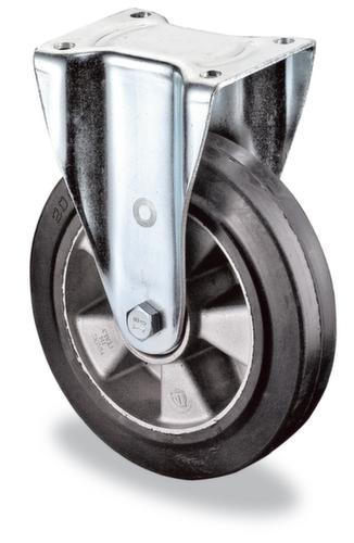 BS-ROLLEN Elastic solid rubber heavy-duty wheel up to 550 kg load capacity