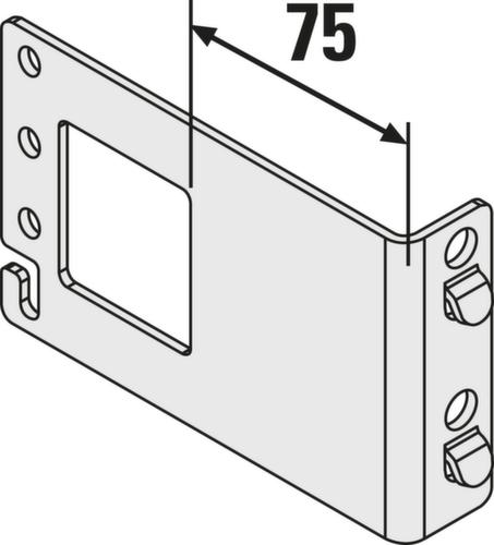 Holder for mesh back panel