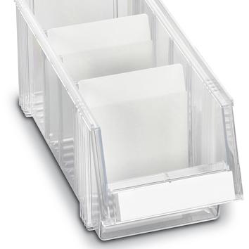 Treston Cross divider for transparent open-fronted storage bins