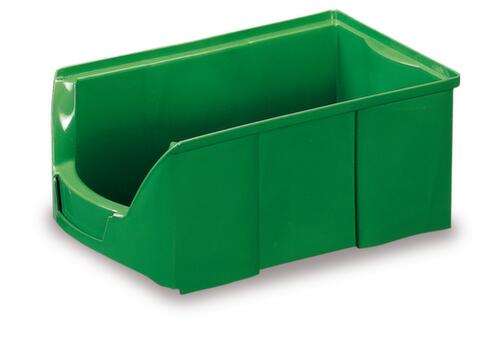 Stackable open-fronted storage box Futura with deep access opening