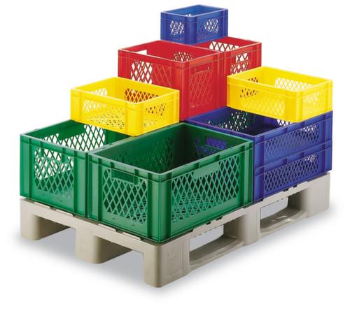 Euronorm stackable containers