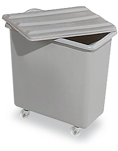 Mobile rectangular container