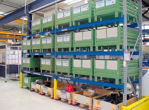 Hook-on label holders, height x length 100 x 125 mm