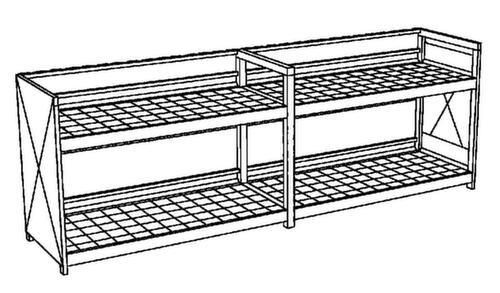 Lacont Hazardous goods shelving containers