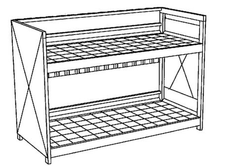 Lacont Hazardous goods shelving containers