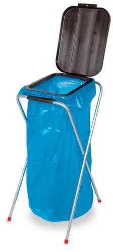 Bin bag stand with up to 3 collection units