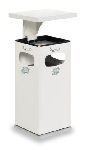 Combination ashtray with 3 openings
