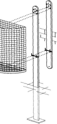 Wire mesh container with closed base