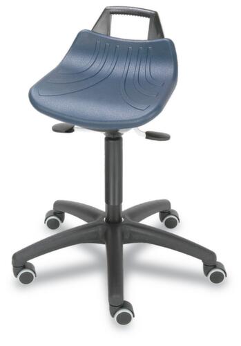 Height-adjustable standing aid