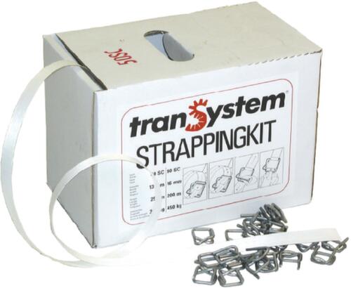 Strapping set Eco in dispenser box