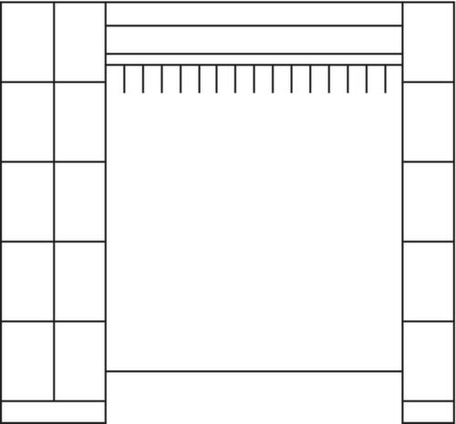 C+P Locker wardrobe Classic with up to 20 compartments