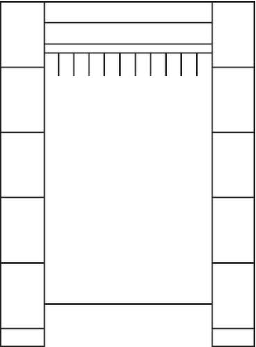 C+P Locker wardrobe Classic with up to 20 compartments