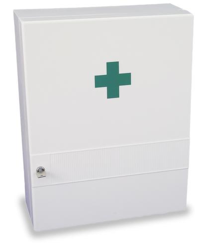 First aid cabinet made of plastic