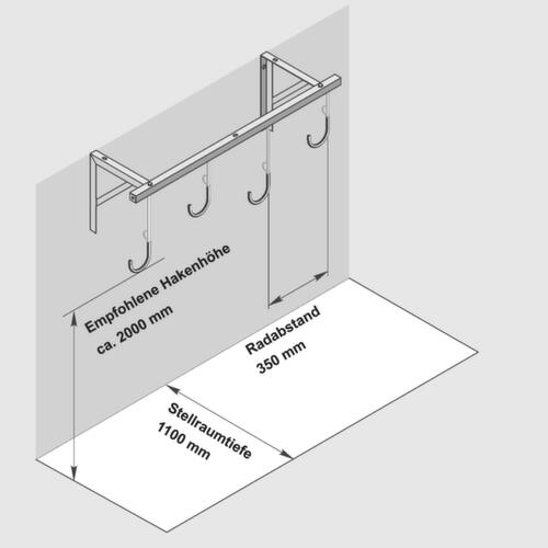 Suspension parker for bicycles