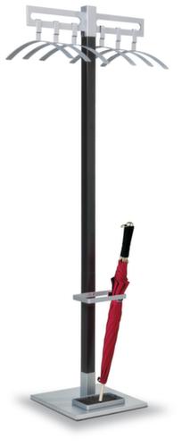 Coat rack Montana, silver/anthracite