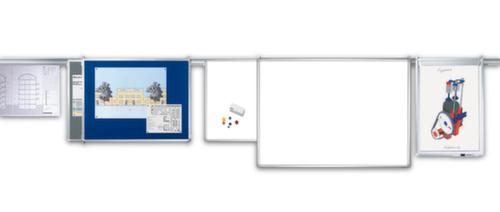 Franken Whiteboard PRO, height x width 900 x 1800 mm