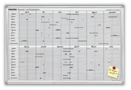 Franken Project planner JetKalender®, height x width 600 x 900 mm