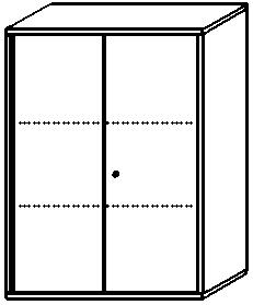 Gera Office hinged door cabinet Pro