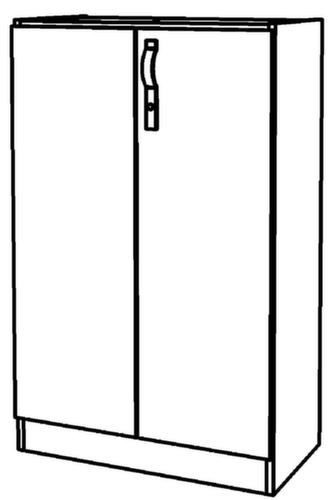 Hinged door wardrobe Up and Down