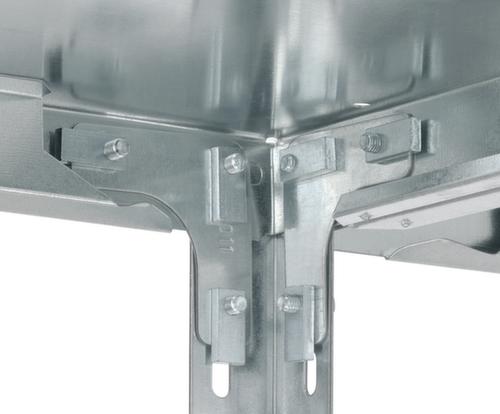 hofe Screw-in file shelving, 6 Floors, with corrosion-protective zinc coating
