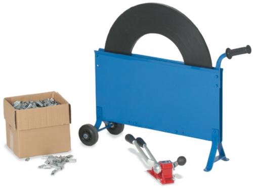 Sealing sleeves for steel strapping