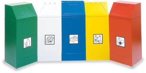 Fire-retardant stumpf recycling bin