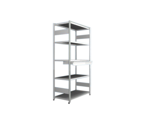 hofe Drawer for Plug-in shelf, height x depth 100 x 438 mm
