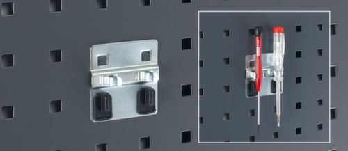 bott Double tool clamp for perforated walls