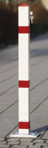 Locking post with pointed head