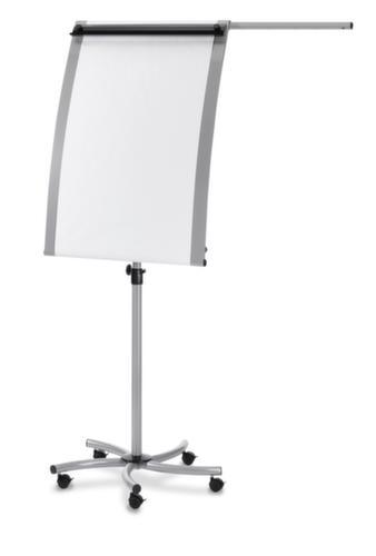 Franken Mobile flipchart Pro Mobil with paper holder, height 1630 - 1950 mm
