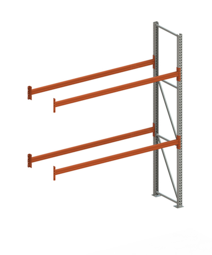 META Pallet rack MULTIPAL for 6 pallets, 2800 mm wide, 3 storage levels