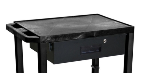Drawer for shelf trolley