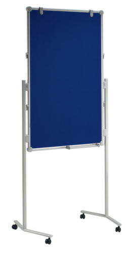 MAUL 3-fold presentation board professionell including accessory set, height x width 1950 x 1200 mm