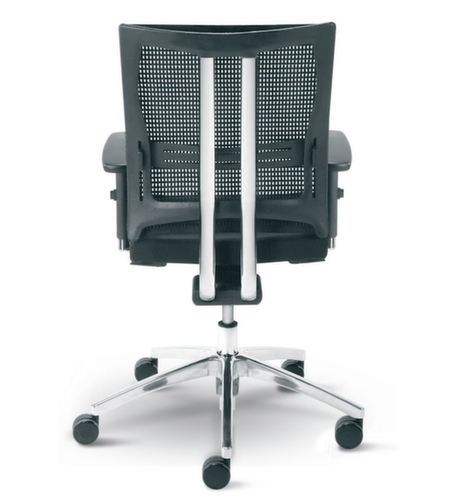 Nowy Styl Office swivel chair, Mesh backrest, black