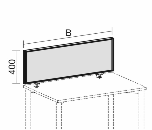 Gera Sound-absorbing partition wall system Pro