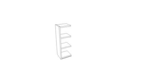 Quadrifoglio Room divider as add-on element