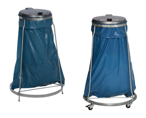 Stackable bin liner stand