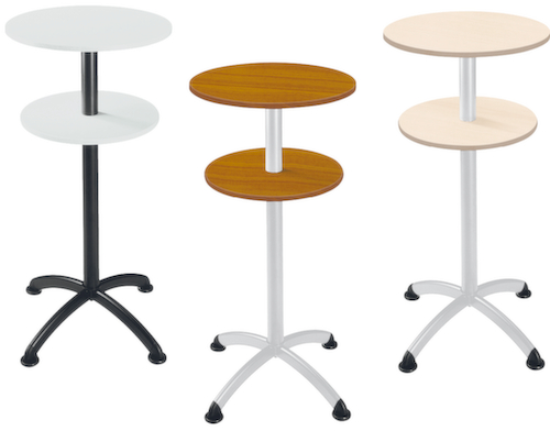 High table with 2 tops