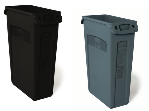 Rubbermaid Recyclables collector Slim Jim® with ventilation ducts