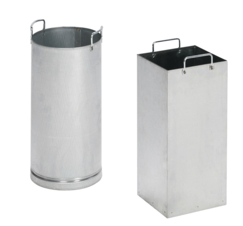 Inner bin for combi ashtrays