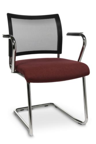 Topstar Visitor chair with upholstered seat
