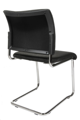Topstar Upholstered visitor swing Visit 20, registered office Fabric (100% polypropylene), anthracite