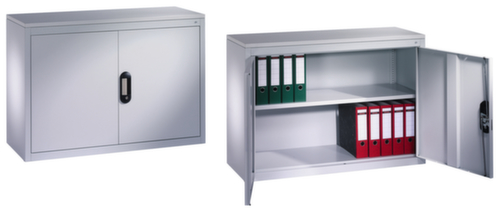 C+P Top cabinet ERGO for office cabinet light gray