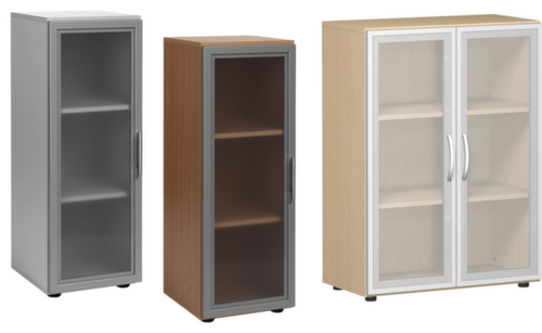 Gera Glass door wardrobe Milano