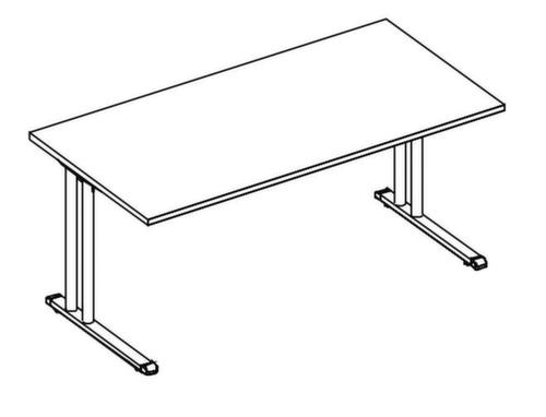 Nowy Styl Desk E10 with C-foot frame