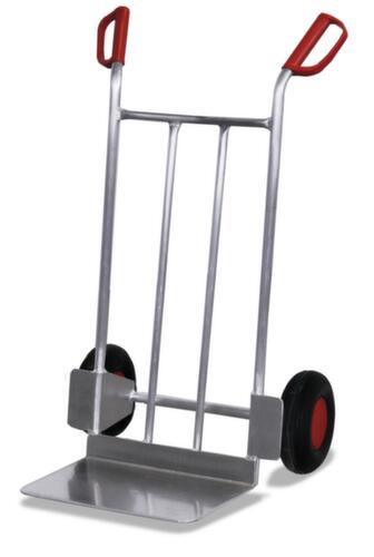 VARIOfit Aluminum hand truck with extra-large bucket