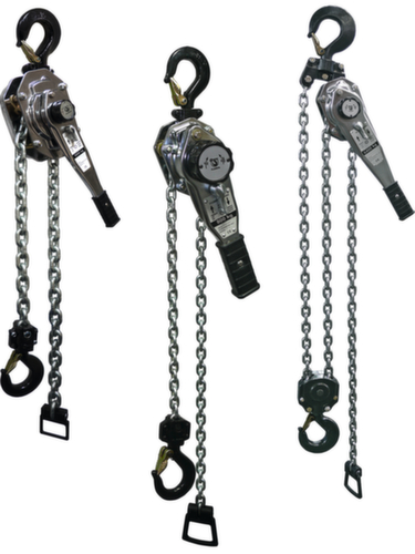 Lever hoist with tensile load up to 5000 kg